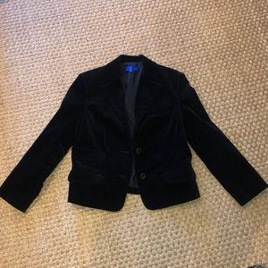 Black Velvet Blazer